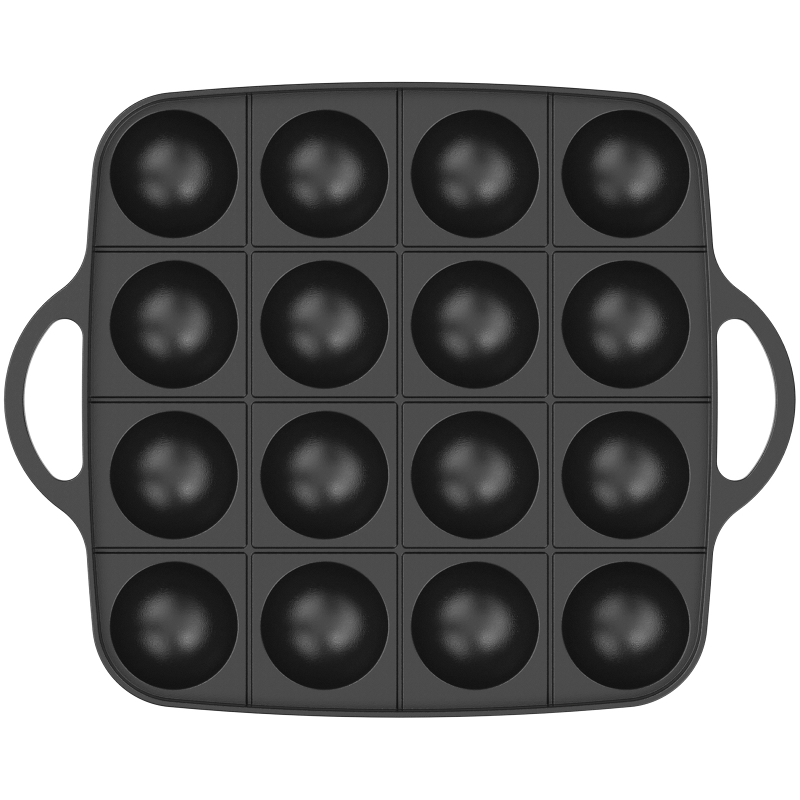 Takoyaki Pan Cast - 16 Holes Takoyaki Pan Cast Aluminum