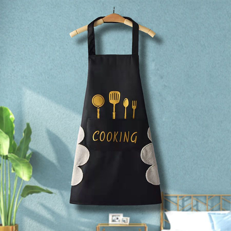 Home Cooking Work - Apron Waterproof Oilproof Can Wipe Hands