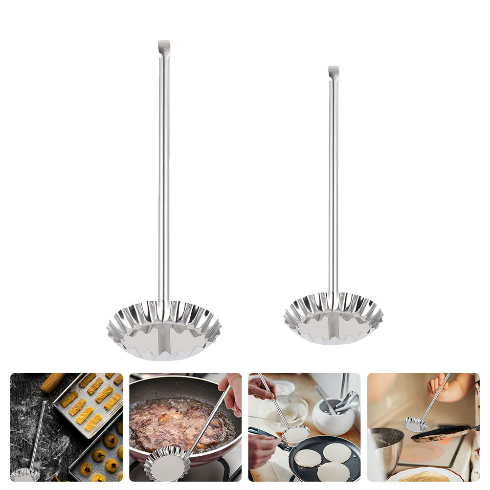 Home Cooking Fast Foods - 2Pcs Fried Snack Mold Stainless Steel