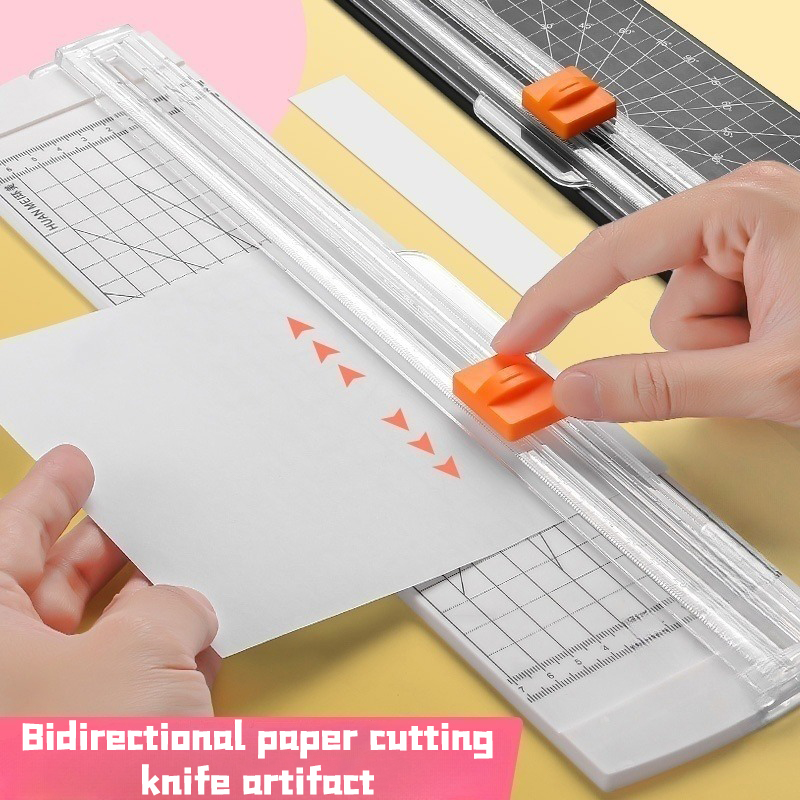 Home Cooking Machine - Plastic Base Paper Trimmer Portable Mini