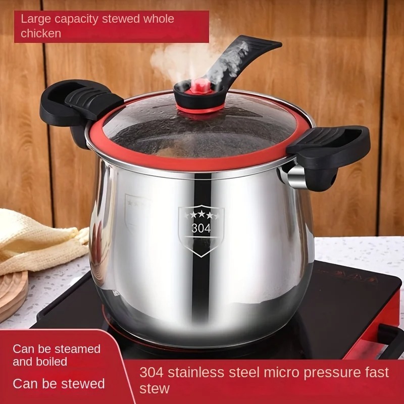 304 Stainless Steel Pressure C - Home Cooking Fast Foods ulasan dan harga