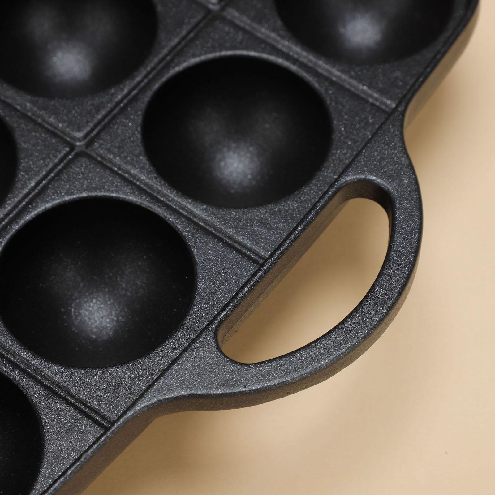 Takoyaki Grill Pan 16 Cavities - Takoyaki Pan Cast ulasan dan harga