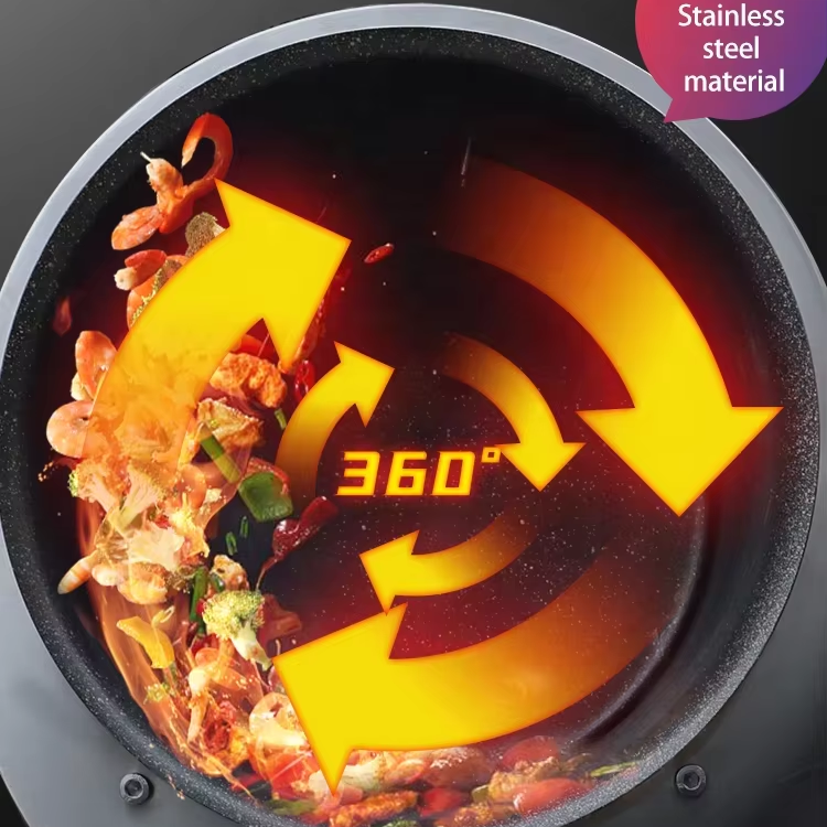 Auto 220v/380v Industrial Cook - Home Cooking Fried Rice ulasan dan harga