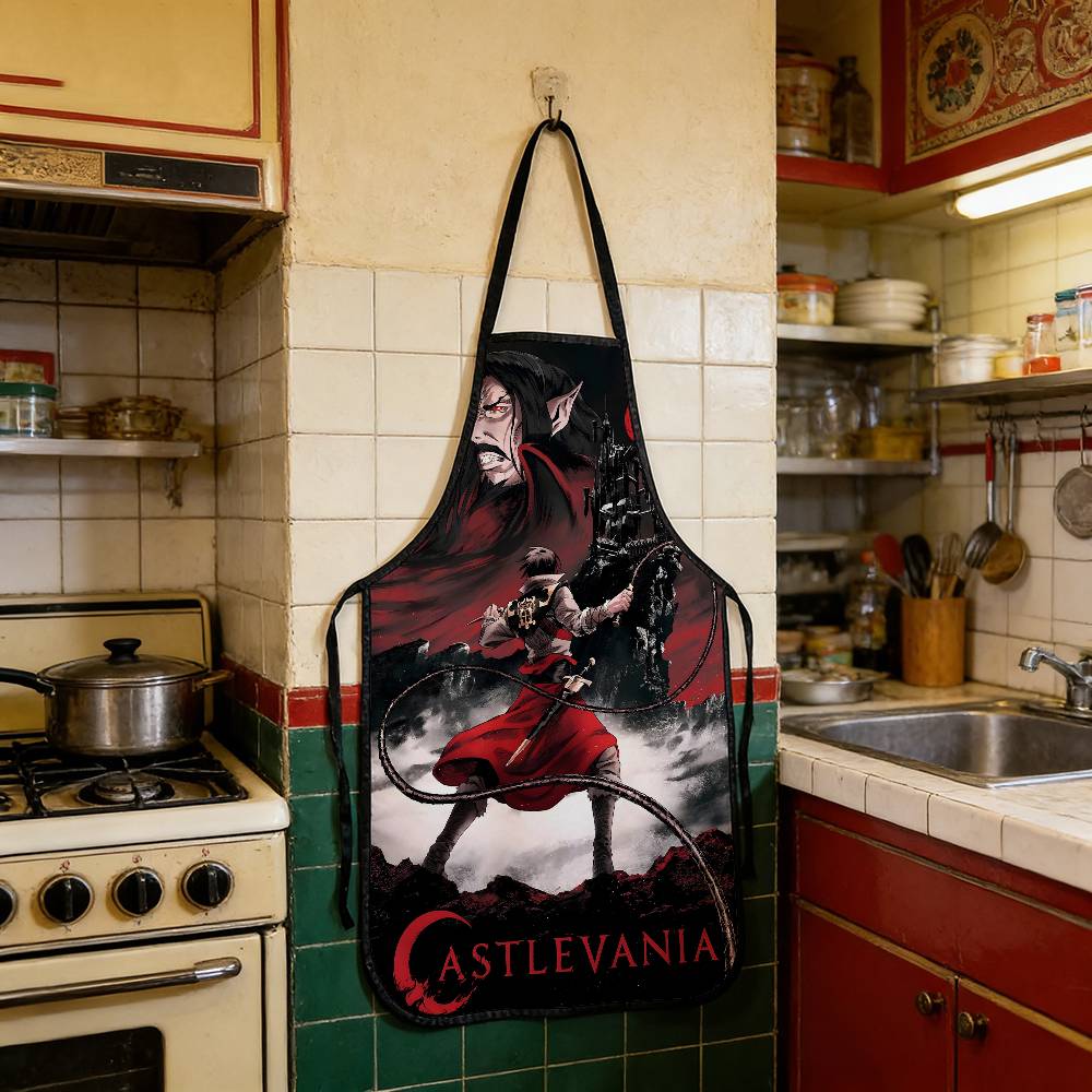 C- Castlevania Game Bib Apron  - Home Cooking Game ulasan dan harga