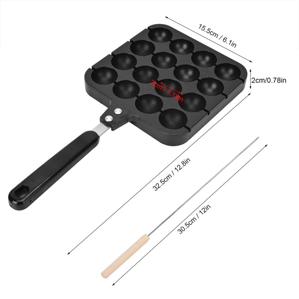 Cast Aluminum Takoyaki Grill P - Takoyaki Pan Cast ulasan dan harga