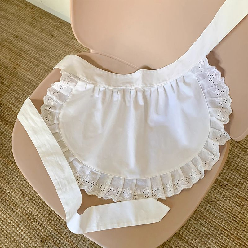 Sexy Lace Black White Bib Beau - Home Cooking Work ulasan dan harga