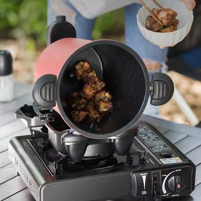 360° Intelligent Rotating Outd - Home Cooking Machine ulasan dan harga