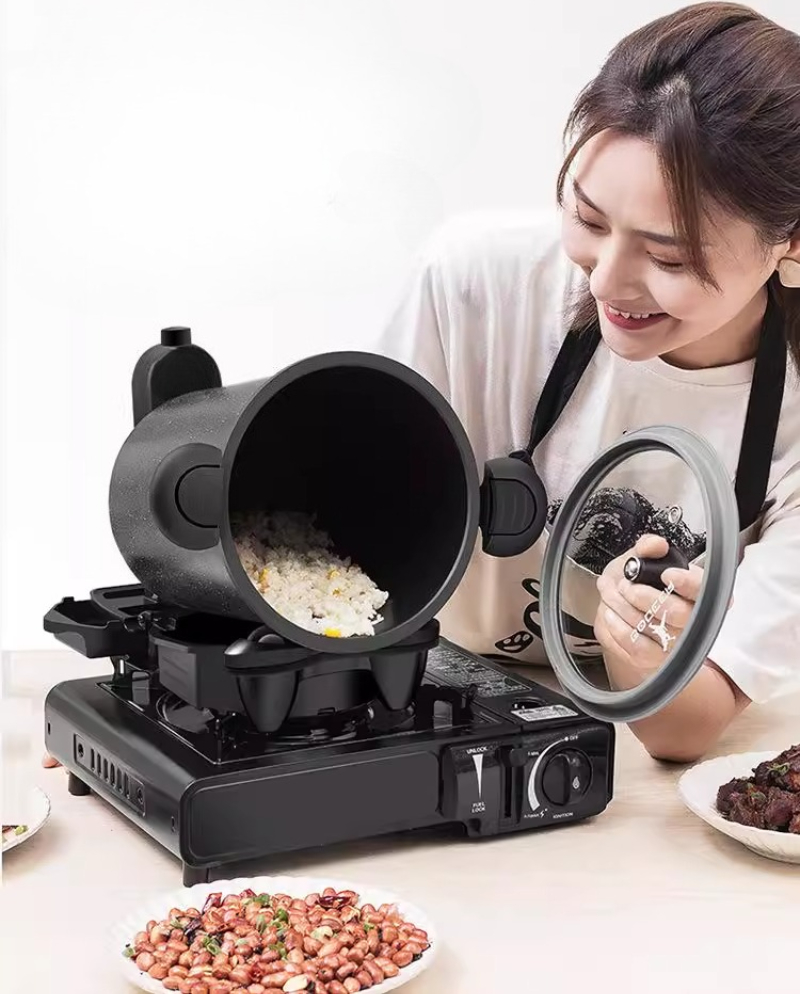 360° Intelligent Rotating Outd - Home Cooking Machine ulasan dan harga