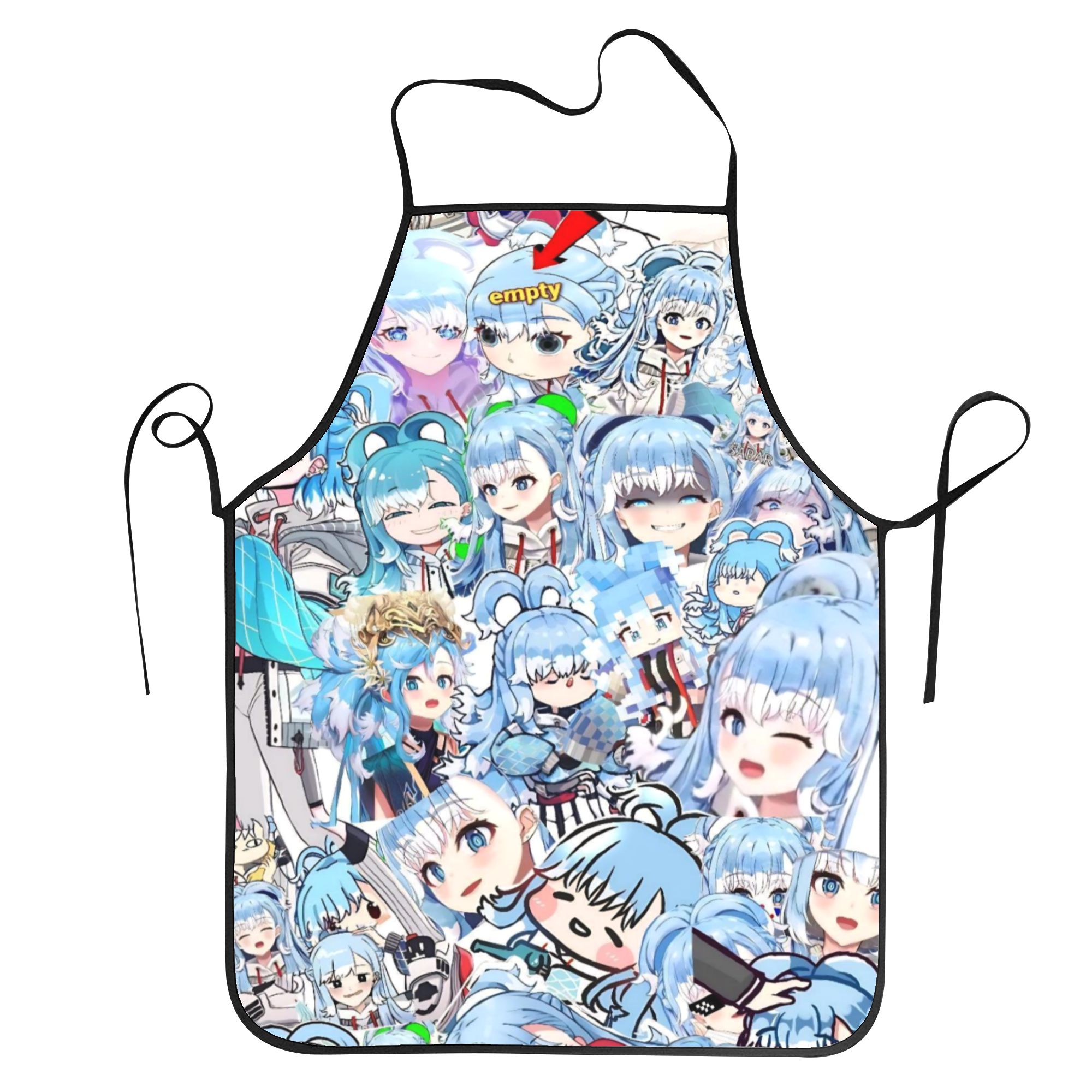 Gura Gawr Music Games Apron  C - Home Cooking Game ulasan dan harga