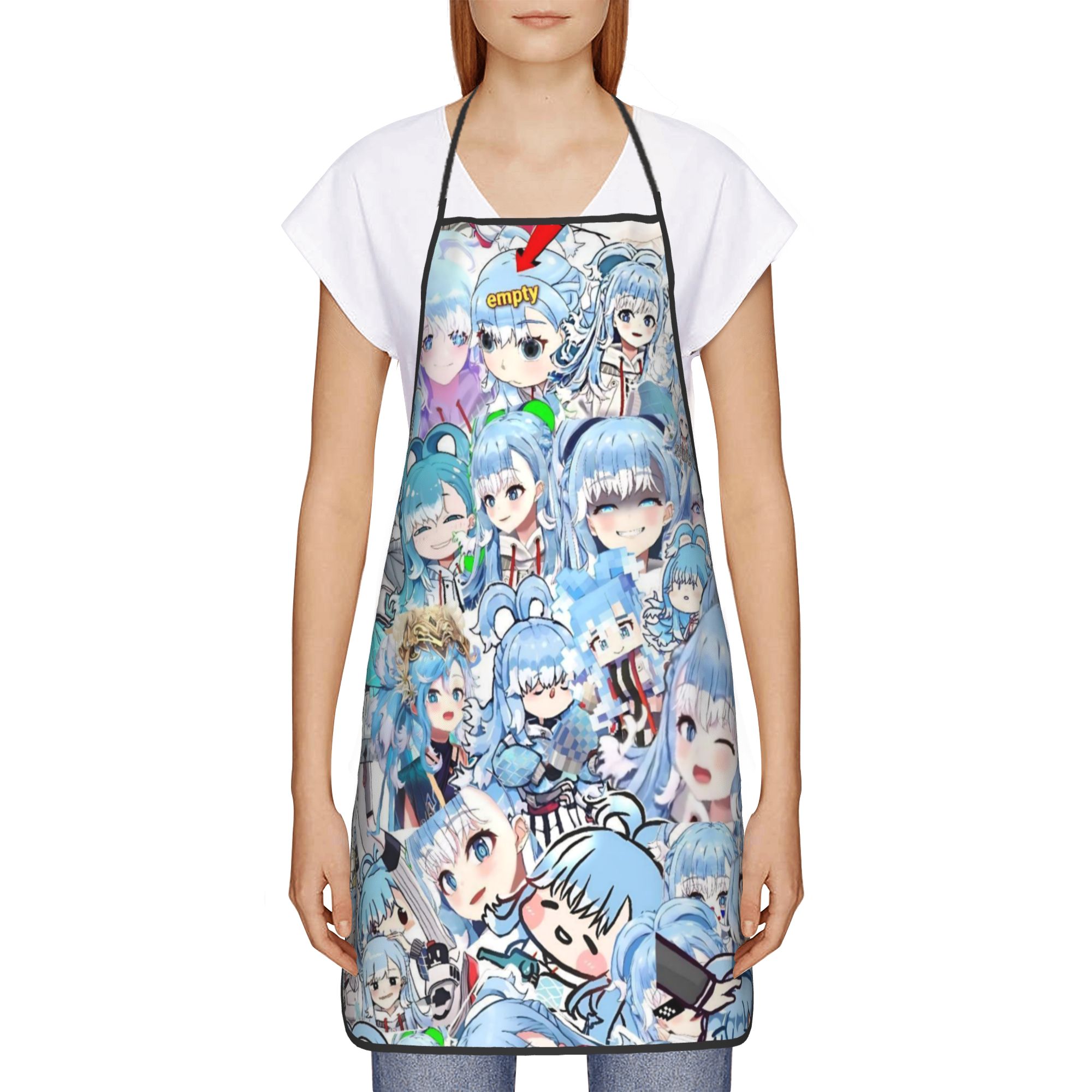 Gura Gawr Music Games Apron  C - Home Cooking Game ulasan dan harga