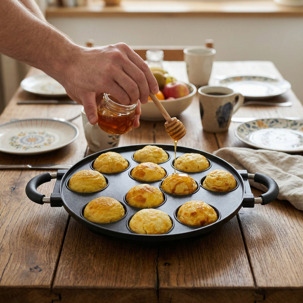 Takoyaki Pan Baking Pan for Ta - Takoyaki Pan Cast ulasan dan harga