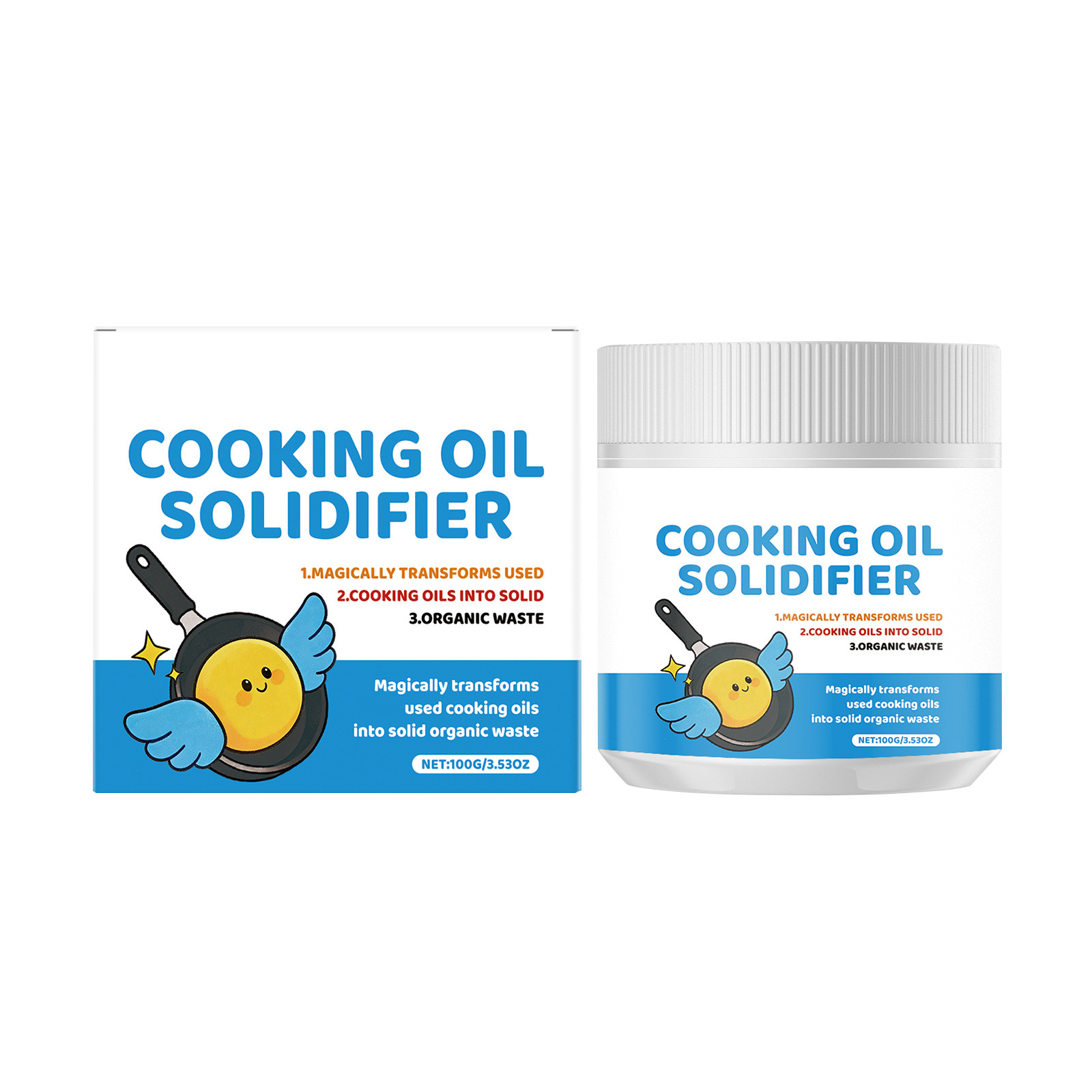 Practical Cooking Oil Solidifi - Home Cooking Oil Disposal ulasan dan harga