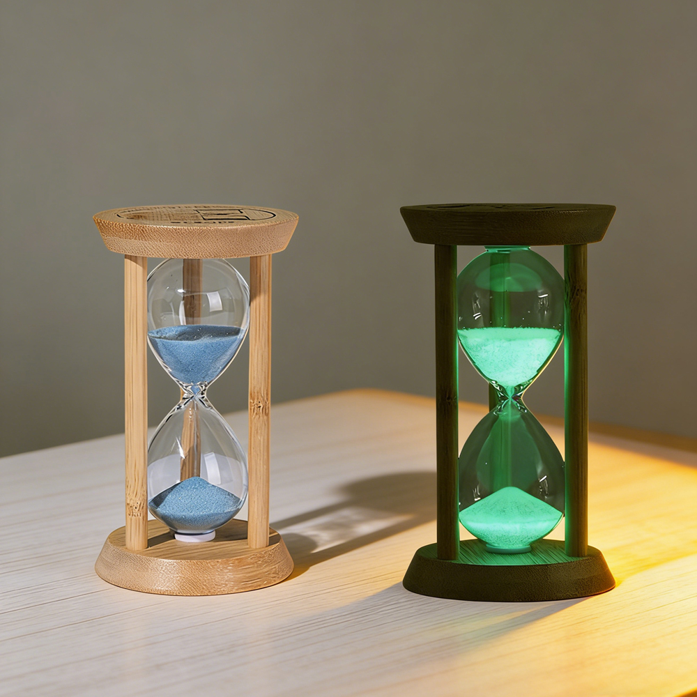 Wooden Sand Timers Bamboo Hour - Home Cooking Game ulasan dan harga