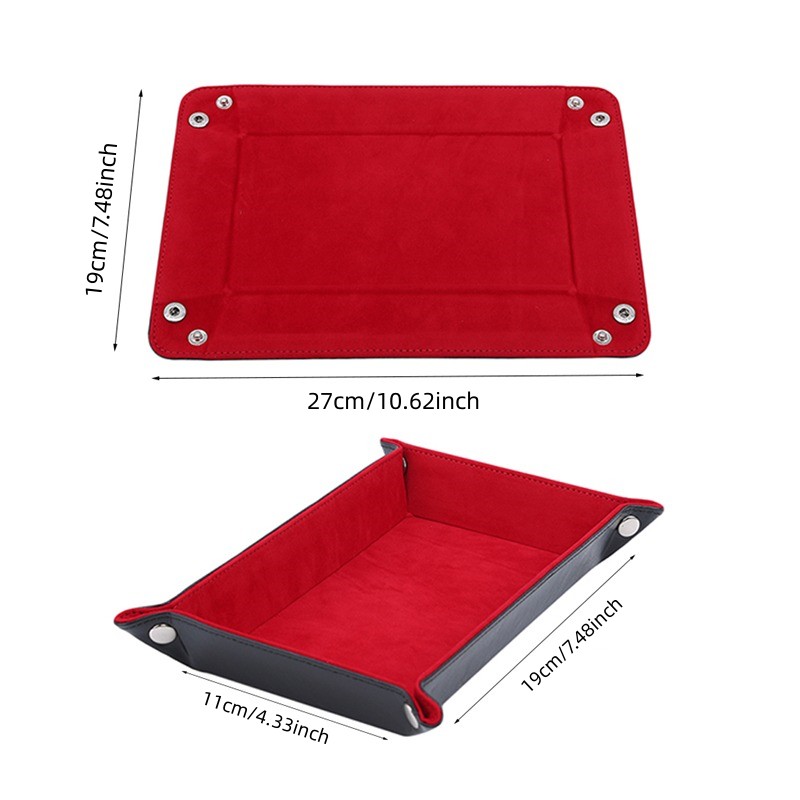 1pc Rectangle Storage Tray PU  - Home Cooking Game ulasan dan harga