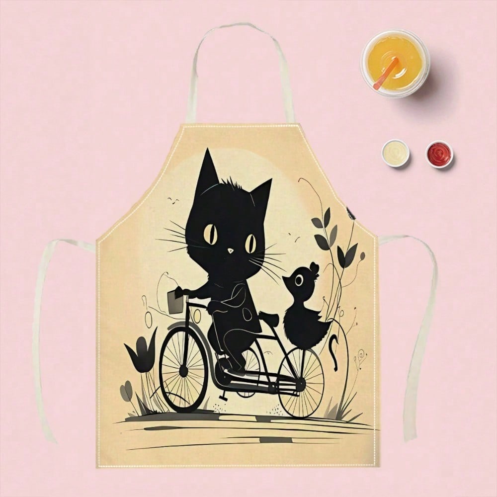 A Stylish And Unique Apron Fea - Home Cooking Work ulasan dan harga