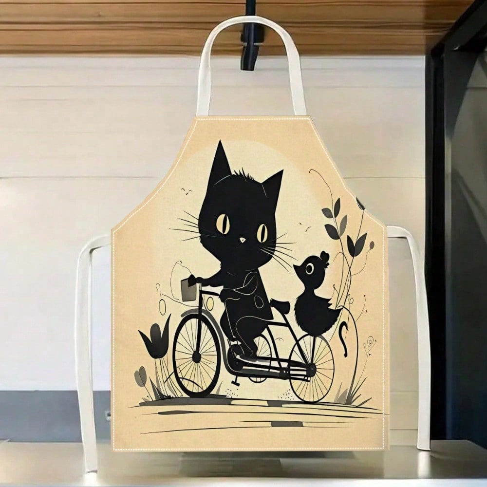 A Stylish And Unique Apron Fea - Home Cooking Work ulasan dan harga