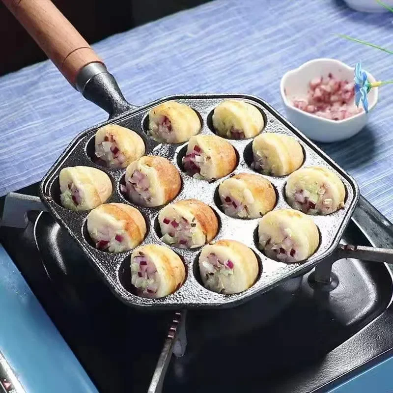 Induction Iron Home Cast Gift  - Takoyaki Pan Cast ulasan dan harga