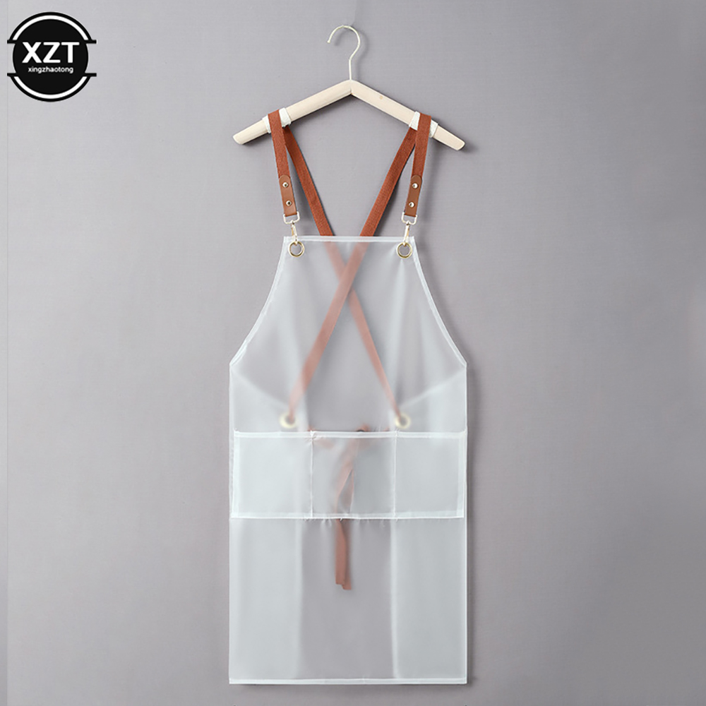 New Simple Apron Waterproof an - Home Cooking Oil Disposal ulasan dan harga
