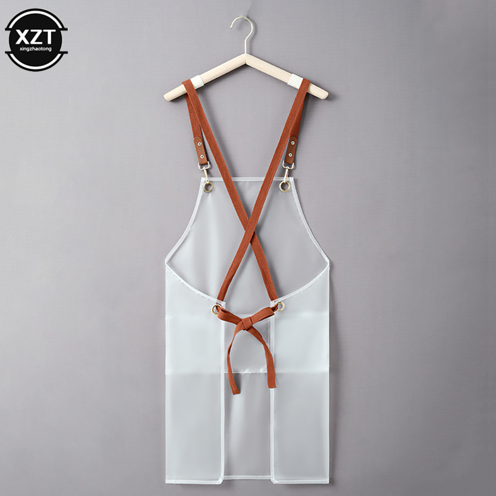 New Simple Apron Waterproof an - Home Cooking Oil Disposal ulasan dan harga