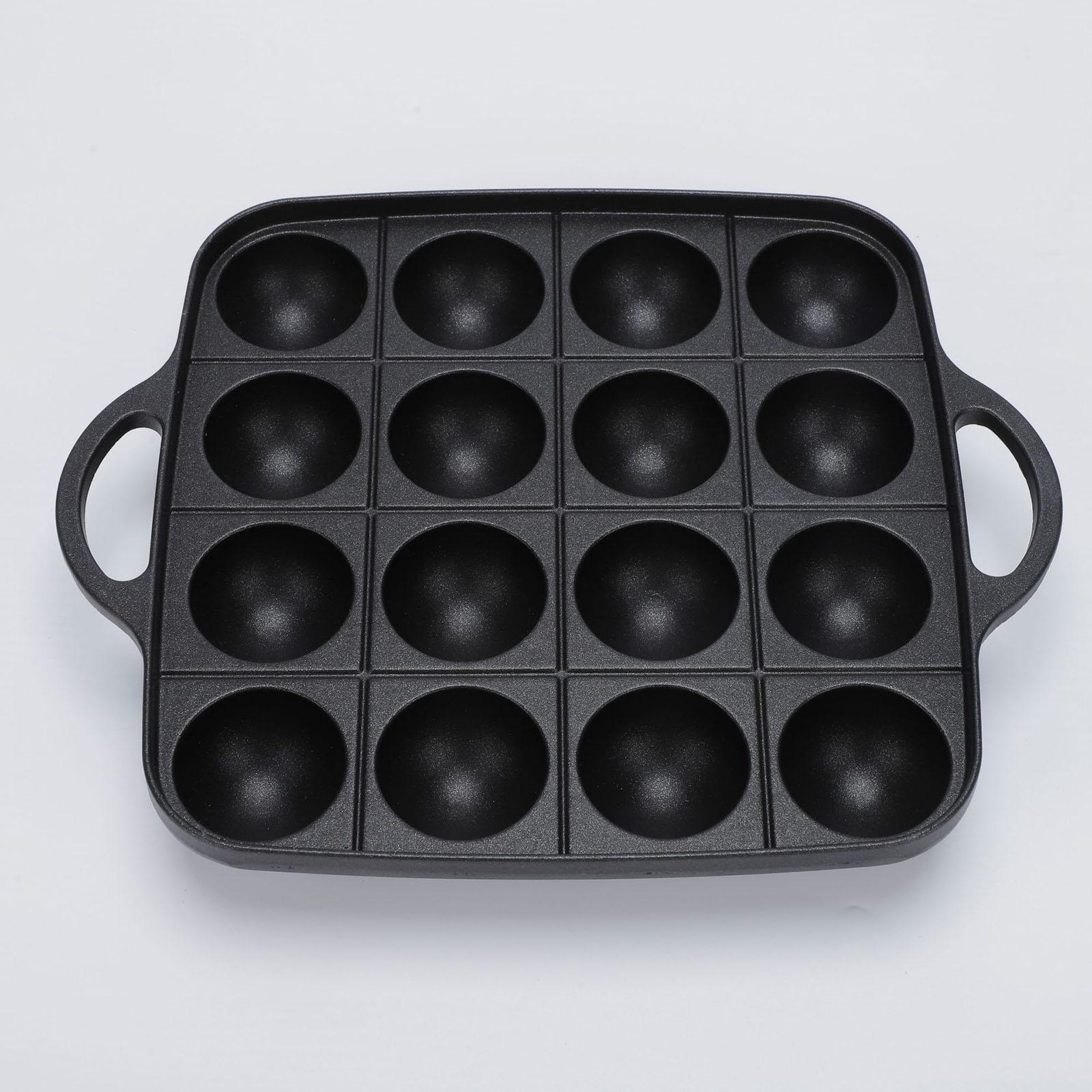 Takoyaki Grill Pan Easy to Cle - Takoyaki Pan Cast ulasan dan harga