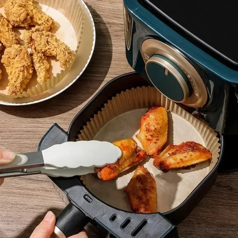 50-200PCS Air Fryer Parchment  - Home Cooking Oil Disposal ulasan dan harga