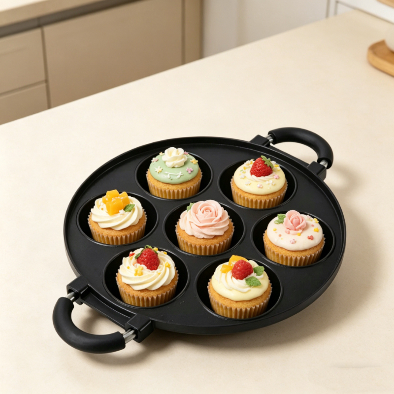 Takoyaki Pan 7/12 Molds, Cast  - Takoyaki Pan Cast ulasan dan harga