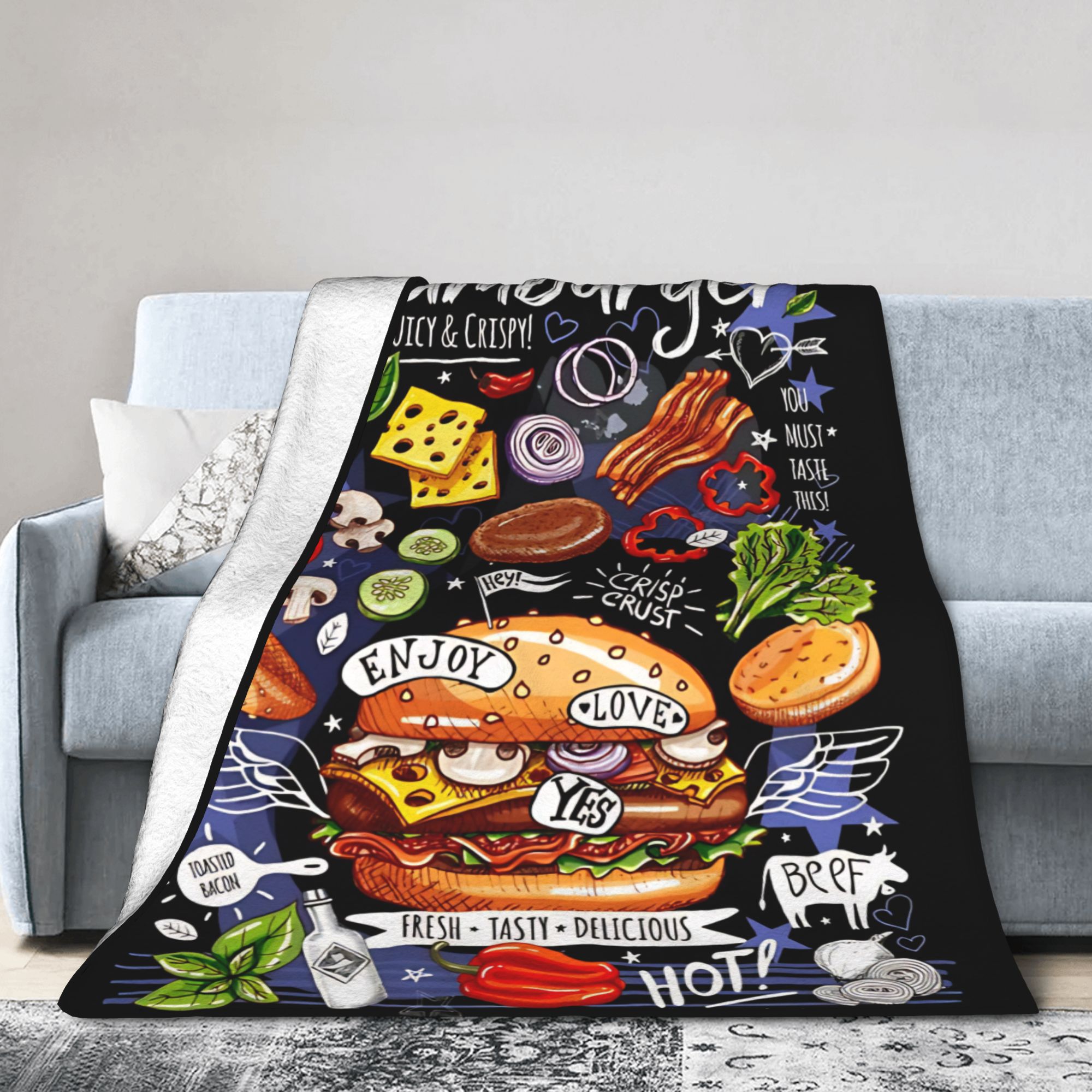 Poster Fast Food Cooking Hambu - Home Cooking Fast Foods ulasan dan harga