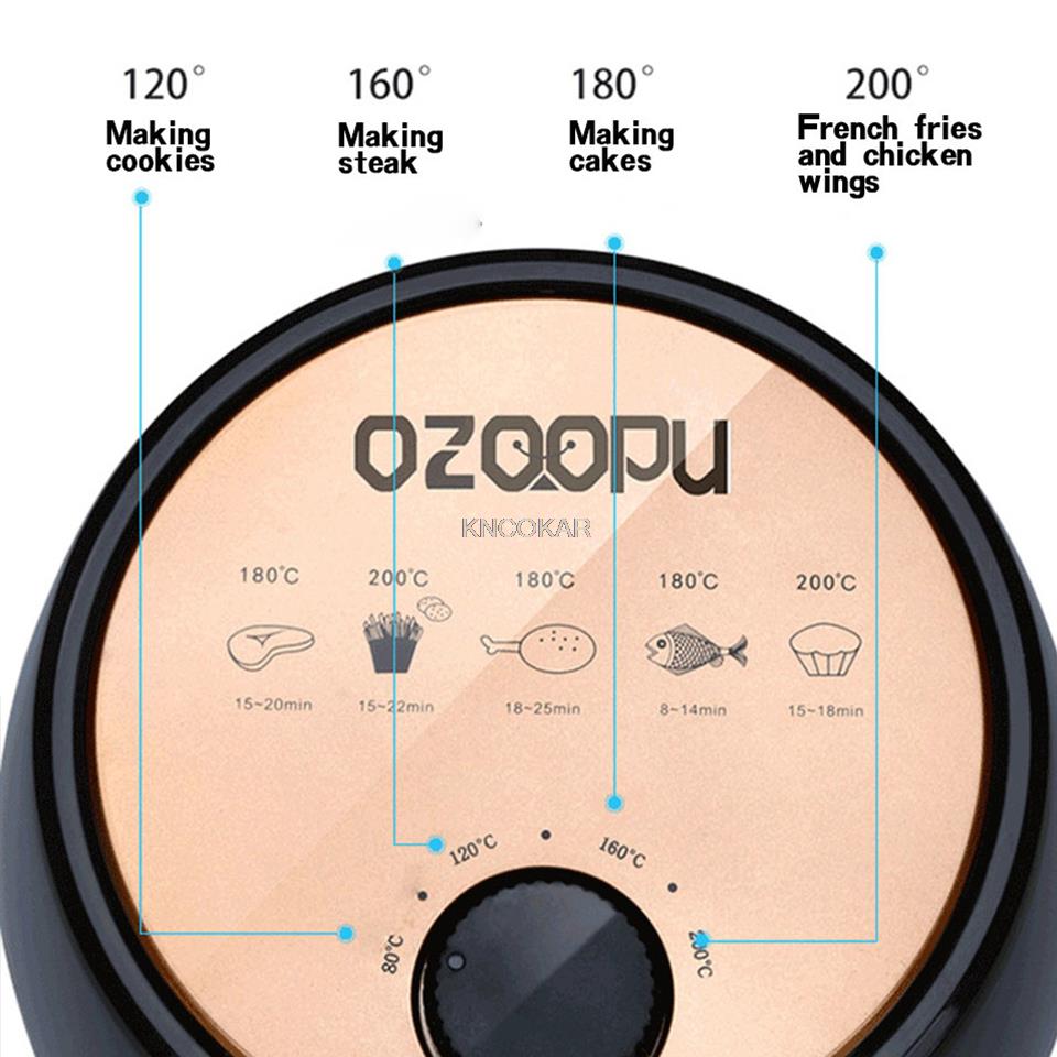 Smart Air Fryer without Oil Ho - Home Cooking Oil Disposal ulasan dan harga